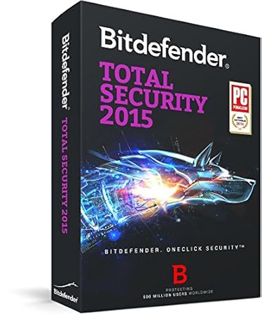 Bitdefender Total Security 2015 - 1 PC, 1  year [Download]