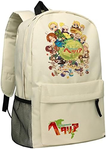 Hflove Animation APH Hetalia School Style Shoulders Backpack (pattern 3)