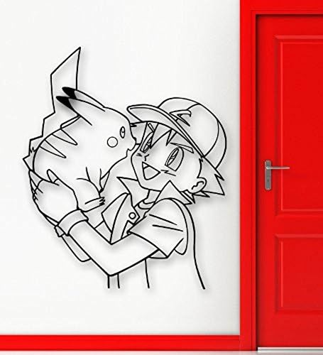 XX Plus Fashion Wall Decal Nursery Picachu Pokemon Manga Anime Sticker For You