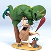 Captain Caveman - Hanna Barbera Action Figure Series 2 - McFarlane