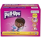 Pull-Ups Training Pants with Learning Designs for Girls, 3T-4T, 66 Count (Packaging May Vary)