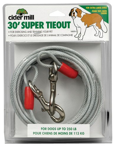 Childrens Toyshop  Pet Supplies : Cider Mill 30' Super Tieout - For Dogs up to 250 lbs.
