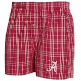 Alabama Crimson Tide Crimson Event Plaid Boxer Shorts