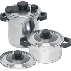 B/R/K Germany 5 Piece Pressure Cooking System Value Set, 20 cm