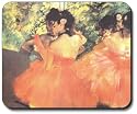 Decorative Mouse Pad Degas Ballerine in Rosa Ballet