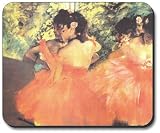 Decorative Mouse Pad Degas Ballerine in Rosa Ballet