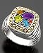18k Gold & Sterling Silver Multi-Stone Ring (1-1/2 ct. t.w.) 7