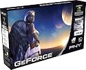 PNY nVidia GeForce 9400 GT Grafikkarte (PCI-e, 512MB GDDR2 Speicher, DVI-I / TV-Out, 1 GPU)