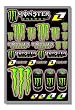 One Industries Monster Energy 07 Decal Sheet