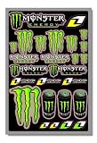One Industries Monster Energy 07 Decal Sheet