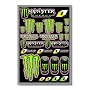 One Industries Monster Energy 07 Decal Sheet