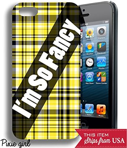 Im so Fancy Iggy Azalea Plaid Inspired Funny Popular Iphone 5 5s Case
