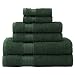 Waverly  6-pc. Towel Set - Geometry Green