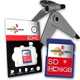 Accessory Power 16GB Storage SDHC Class 6 ( Secure Digital High Capacity ) Memory Card for Select Vivitar Cameras & Camcorders includes Mini Tripod