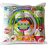 Premium Miniature Yarn Pack - Rainbow Fantasy - 8x10g(0.35oz.) Acrylic Yarn Skeins - 22 yards(20m) in length each - Perfect for Any Crochet and Knitting Mini Yarn Project