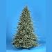 6.5' Pre-Lit Blue Spruce Decorative Christmas Tree - Clear Lights