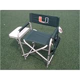 Miami Hurricanes NCAA Ultimate Directors Chair by Rivalry Distributing