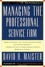Managing The Professional Service Firm
