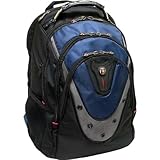 New Swissgear 17 Inch Blue Notebook Backpack Rear Hanging Handle Shock Absorbing Shoulder Straps