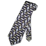 SAN DIEGO PADRES SILK NeckTie MLB Baseball Men's Pattern Neck Tie