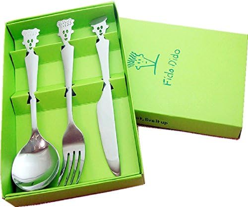 Stainless Steel Flatware Set Dinnerware Kitchen Utensils Silverware Modern Designer Cutlery