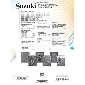 Suzuki Viola School, Vol. 6, Viola Part