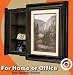 SecureLogic InvisiVault Fake Picture Frame (black) (26H x 21.75W x 6.75D)