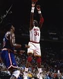 Mounted Memories Houston Rockets Hakeem Olajuwon Autographed 8X10 Photo