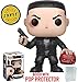 Funko Pop! Marvel: Netflix Daredevil - Punisher CHASE Variant Limited Edition Vinyl Figure (Bundled Pop Box Protector Case)