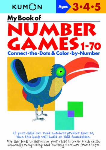 My Book Of Number Games 1-70 (Kumon Workbooks)