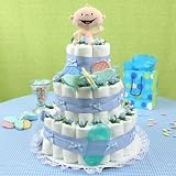 : Diaper Cake - Three Tier (Pink)