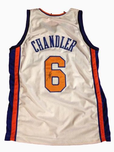 New York Knicks TYSON CHANDLER Signed Autographed NBA Jersey COA