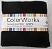 Colorworks 100% Cotton Black Strips contain 40- 5 Inch Squares Northcott Cotton Fabric