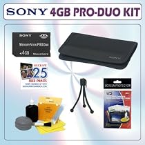 Sony 4GB Pro-Duo and Outfit - Sony ASONMSXM4GSK1