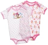 DISNEY・BABY  乳児 2枚組半袖ショルダーボディスーツ