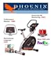 Phoenix 98665 Bio Cycle II Upright Exercise Bike