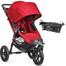Baby Jogger - City Elite Single Stroller with Parent Console - Red