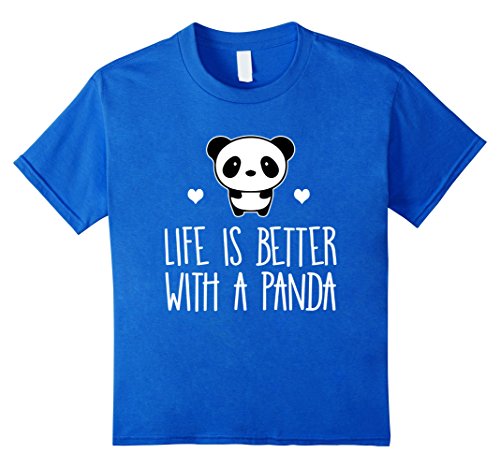 Life Is Better With A Panda Animal Bear Hearts T-Shirt