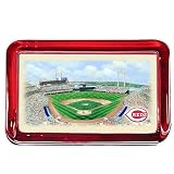 Eglomise Cincinnati Reds Colorprint Paperweight