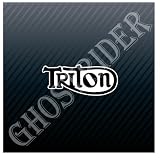 Triton Caf&eacute; Racer Motorcycle Norton Triumph Classic Bike Bikers Sticker Decal 