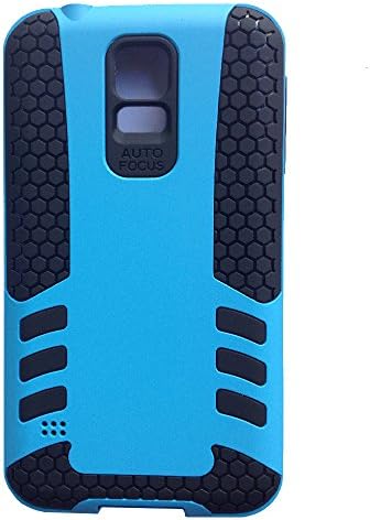 For 4.7 inches iPhone6 Case,iPhone6 Case,TemlTech 2 in 1 Dual Layer Hybrid Rocket sets Hybrid High Impact PC and Soft Protective Case TPU Case Cover (Sky Blue + Black)