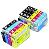 SH Non-OEM Ink Cartridge SCIS for Epson 126 T1261 T1262 T1263 T1264 WorkForce 520 630 633 635 840 60 435 545 645 845 Printers - 10 Pack