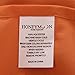Honeymoon 1800 Brushed Microfiber Bed Sheet Set, Ultra Soft, Queen - Orange