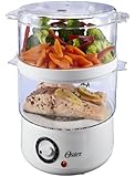 Oster CKSTSTMD5-W 5-Quart Food Steamer, White