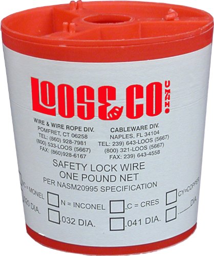 Loos Cableware SLW032 Stainless Steel Safety Locking Wire for 0.032
