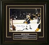 Bobby Orr ''The Goal'' Autographed/Hand Signed Photo Colour - Etched Mat