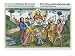 Numbers 27: 18-23. Moses Lays His Hand Upon Joshua Art Giclee Poster Print by German School, 16x12