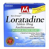 150 Tablets Loratadine 10 mg Non Drowsy Claritin Generic Compare to the Active Ingredient in Claritin