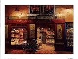 51tUhBe1iNL. SL160  Wine and Bread by Viktor Shvaiko. Size 7.03 inches width by 4.99 inches height. High Quality Art Poster Print