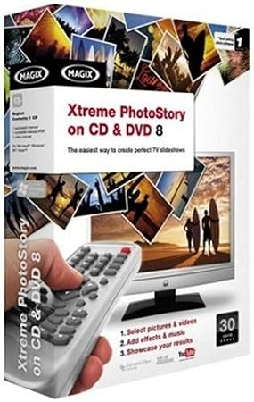 Magix Xtreme PhotoStory on CD & DVD 8 (PC DVD) [Import anglais]